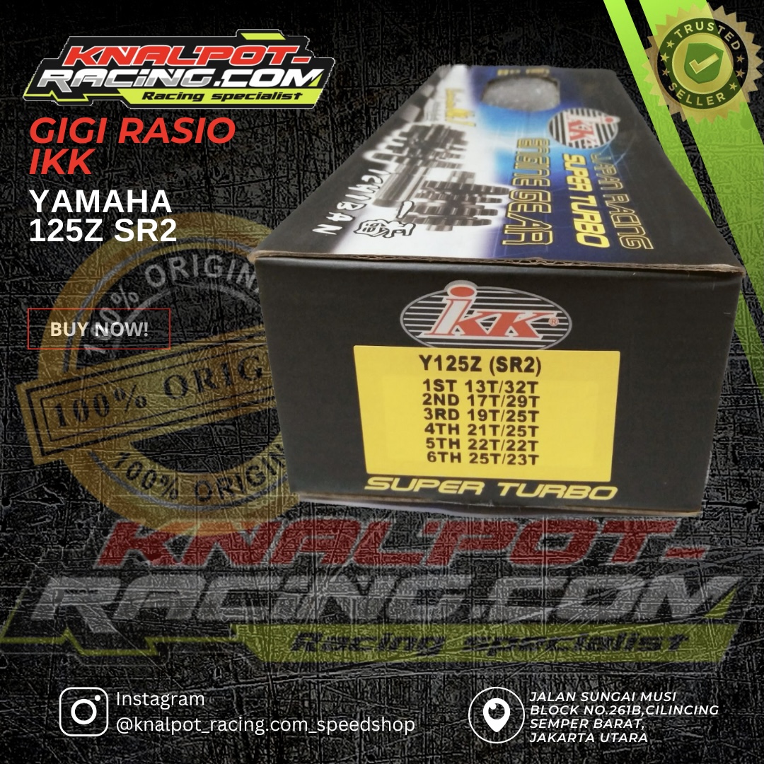 GIGI RASIO IKK YAMAHA 125Z SR2